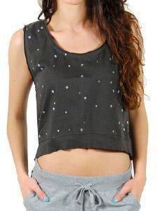 CROP TOP YOUR EYES LIE SLEEVELESS ����� (S)