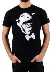 T-SHIRT DRUNKNMUNKY MUNKY SUIT ΜΑΥΡΟ (XL) T-SHIRT DRUNKNMUNKY MUNKY SUIT ΜΑΥΡΟ (XL)