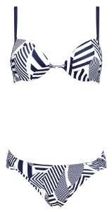  BIKINI  TRIUMPH IKAT NAVY TWP   (44B)