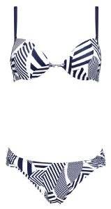 ��� BIKINI ����� TRIUMPH IKAT NAVY TWP ���� ������ (42D)