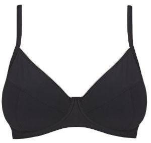 BIKINI TOP SLOGGI SWIM BLACK ZEBRA CTOW 02 BIG  (42E)