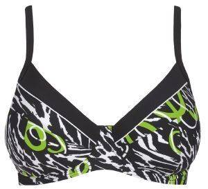 BIKINI TOP SLOGGI SWIM BLACK ZEBRA CTOW BIG ����� (44F)