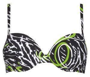 BIKINI TOP SLOGGI SWIM BLACK ZEBRA CTOWP 02  (38C)