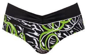 BIKINI BRIEF SLOGGI SWIM BLACK ZEBRA MIDI  (40)