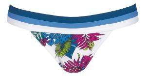 BIKINI BRIEF SLOGGI SWIM BLUE LEAVES TANGA ���� (40)