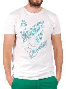 T-SHIRT STAFF JEANS JOHN TOP ΛΕΥΚΟ (M) T-SHIRT STAFF JEANS JOHN TOP ΛΕΥΚΟ (M)