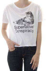 CROP TOP WESC POWER ZAP ΜΕ ΣΤΑΜΠΑ ΛΕΥΚΟ (S) CROP TOP WESC POWER ZAP ΜΕ ΣΤΑΜΠΑ ΛΕΥΚΟ (S)