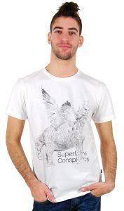T-SHIRT WESC ONE-IMAL ΜΕ ΣΤΑΜΠΑ ΜΠΕΖ (M) T-SHIRT WESC ONE-IMAL ΜΕ ΣΤΑΜΠΑ ΜΠΕΖ (M)