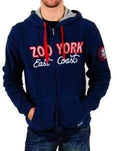 HOODIE ΜΕ ΦΕΡΜΟΥΑΡ ZOO YORK ΣΚΟΥΡΟ ΜΠΛΕ (XL) HOODIE ΜΕ ΦΕΡΜΟΥΑΡ ZOO YORK ΣΚΟΥΡΟ ΜΠΛΕ (XL)