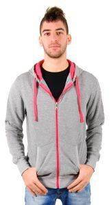 HOODIE ΜΕ ΦΕΡΜΟΥΑΡ ALCOTT ΓΚΡΙ (XXL) HOODIE ΜΕ ΦΕΡΜΟΥΑΡ ALCOTT ΓΚΡΙ (XXL)