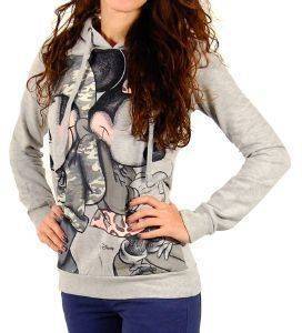 HOODIE ALCOTT MINNIE & MICKEY ΓΚΡΙ (XL) HOODIE ALCOTT MINNIE & MICKEY ΓΚΡΙ (XL)