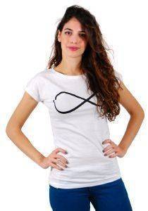 T-SHIRT ALCOTT INFINITY LOVE ΛΕΥΚΟ (S) T-SHIRT ALCOTT INFINITY LOVE ΛΕΥΚΟ (S)