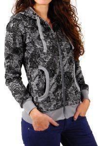 HOODIE ΜΕ ΦΕΡΜΟΥΑΡ ALCOTT ΜΕ ΣΧΕΔΙΟ ΓΚΡΙ HOODIE ΜΕ ΦΕΡΜΟΥΑΡ ALCOTT ΜΕ ΣΧΕΔΙΟ ΓΚΡΙ