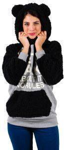 HOODIE ALCOTT LET\'S TALK ABOUT IT ΓΚΡΙ (L) HOODIE ALCOTT LET\'S TALK ABOUT IT ΓΚΡΙ (L)