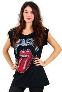 T-SHIRT ALCOTT ROLLING STONES ΜΑΥΡΟ (S) T-SHIRT ALCOTT ROLLING STONES ΜΑΥΡΟ (S)
