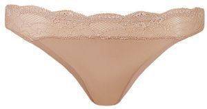 ΣΛΙΠΑΚΙ TRIUMPH JUST BODY MAKE-UP LIGHT LACE STRING ΜΠΕΖ (42) ΣΛΙΠΑΚΙ TRIUMPH JUST BODY MAKE-UP LIGHT LACE STRING ΜΠΕΖ (42)