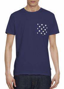 T-SHIRT WESC STRAIGHT BALLIN POCKET ΣΚΟΥΡΟ ΜΠΛΕ (M) T-SHIRT WESC STRAIGHT BALLIN POCKET ΣΚΟΥΡΟ ΜΠΛΕ (M)