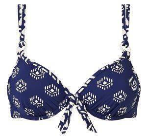 BIKINI TOP TRIUMPH SARDEGNA CTOWP ΜΠΛΕ ΣΚΟΥΡΟ (85C) BIKINI TOP TRIUMPH SARDEGNA CTOWP ΜΠΛΕ ΣΚΟΥΡΟ (85C)