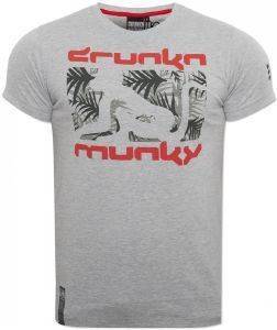 T-SHIRT DRUNKNMUNKY FERN OG ΓΚΡΙ (M) T-SHIRT DRUNKNMUNKY FERN OG ΓΚΡΙ (M)
