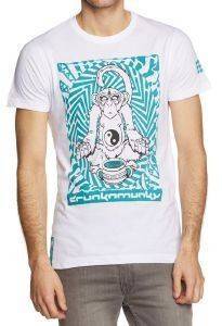 T-SHIRT DRUNKNMUNKY OHM ΛΕΥΚΟ (M) T-SHIRT DRUNKNMUNKY OHM ΛΕΥΚΟ (M)