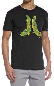 T-SHIRT WESC LEAFY ICON ΜΑΥΡΟ (L) T-SHIRT WESC LEAFY ICON ΜΑΥΡΟ (L)