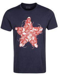 T-SHIRT CONVERSE STAR CHUCK GRX ΣΚΟΥΡΟ ΜΠΛΕ (S) T-SHIRT CONVERSE STAR CHUCK GRX ΣΚΟΥΡΟ ΜΠΛΕ (S)