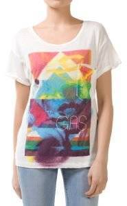 T-SHIRT GAS OPALS MOUTH PHOTO  (M)