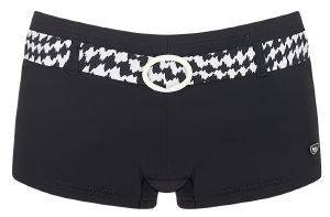 BIKINI BRIEF SLOGGI SWIM BLACK PEPITA SHORT  (38)