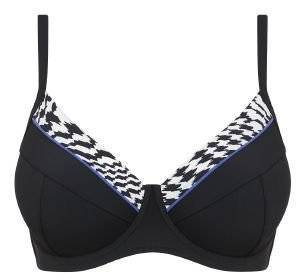 BIKINI TOP SLOGGI SWIM BLACK PEPITA CTOW BIG ΜΑΥΡΟ (38E) BIKINI TOP SLOGGI SWIM BLACK PEPITA CTOW BIG ΜΑΥΡΟ (38E)