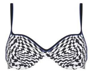 BIKINI TOP SLOGGI SWIM BLACK PEPITA CTOWP ΜΑΥΡΟ (42B) BIKINI TOP SLOGGI SWIM BLACK PEPITA CTOWP ΜΑΥΡΟ (42B)