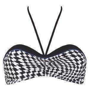 BIKINI TOP SLOGGI SWIM BLACK PEPITA CTOWP 02 ΜΑΥΡΟ (44D) BIKINI TOP SLOGGI SWIM BLACK PEPITA CTOWP 02 ΜΑΥΡΟ (44D)