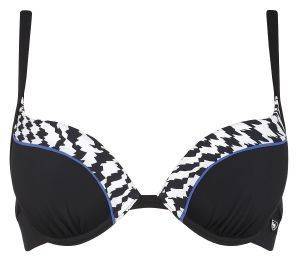 BIKINI TOP SLOGGI SWIM BLACK PEPITA CTOWU ����� (42B)