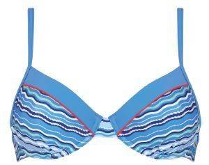 BIKINI TOP SLOGGI SWIM BLUE SEA CTOW  (44D)