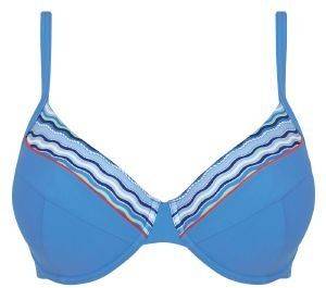 BIKINI TOP SLOGGI SWIM BLUE SEA CTOW BIG ΓΑΛΑΖΙΟ (44E) BIKINI TOP SLOGGI SWIM BLUE SEA CTOW BIG ΓΑΛΑΖΙΟ (44E)