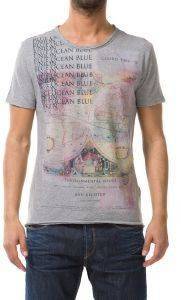 T-SHIRT GAS KLOTI/S WORLD ΓΚΡΙ ΜΕΛΑΝΖΕ (XXL) T-SHIRT GAS KLOTI/S WORLD ΓΚΡΙ ΜΕΛΑΝΖΕ (XXL)