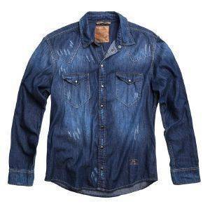ΠΟΥΚΑΜΙΣΟ JEAN STAFF FINO 2 ΣΚΟΥΡΟ ΜΠΛΕ (M) ΠΟΥΚΑΜΙΣΟ JEAN STAFF FINO 2 ΣΚΟΥΡΟ ΜΠΛΕ (M)