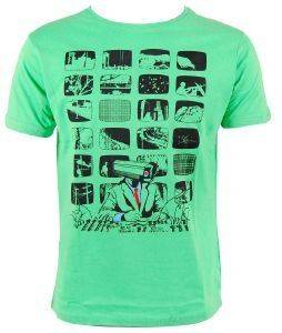 T-SHIRT STOMP ΜΕ ΣΤΑΜΠΑ ΚΑΜΕΡΕΣ ΠΡΑΣΙΝΟ (XL) T-SHIRT STOMP ΜΕ ΣΤΑΜΠΑ ΚΑΜΕΡΕΣ ΠΡΑΣΙΝΟ (XL)