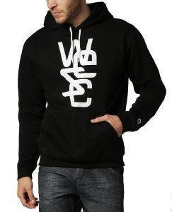 HOODIE WESC OVERLAY ΜΑΥΡΟ (M) HOODIE WESC OVERLAY ΜΑΥΡΟ (M)