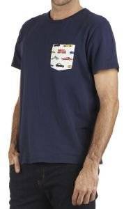T-SHIRT WESC AUTOBAHN POCKET ΣΚΟΥΡΟ ΜΠΛΕ (S) T-SHIRT WESC AUTOBAHN POCKET ΣΚΟΥΡΟ ΜΠΛΕ (S)