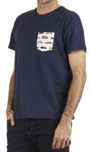 T-SHIRT WESC AUTOBAHN POCKET ΣΚΟΥΡΟ ΜΠΛΕ (XL) T-SHIRT WESC AUTOBAHN POCKET ΣΚΟΥΡΟ ΜΠΛΕ (XL)
