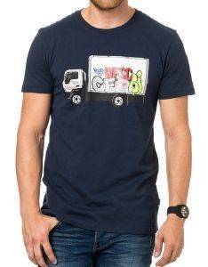 T-SHIRT WESC TRUCK ΣΚΟΥΡΟ ΜΠΛΕ (M) T-SHIRT WESC TRUCK ΣΚΟΥΡΟ ΜΠΛΕ (M)