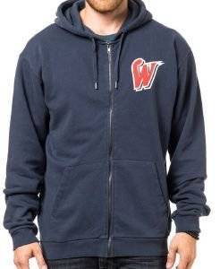 HOODIE ΜΕ ΦΕΡΜΟΥΑΡ WESC POWER HITTERS ΣΚΟΥΡΟ ΜΠΛΕ (M) HOODIE ΜΕ ΦΕΡΜΟΥΑΡ WESC POWER HITTERS ΣΚΟΥΡΟ ΜΠΛΕ (M)