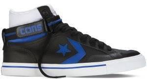 ������� CONVERSE ALL STAR PRO BLAZE LEATHER PLUS BLACK/BLUE/WHITE (EUR:42.5)