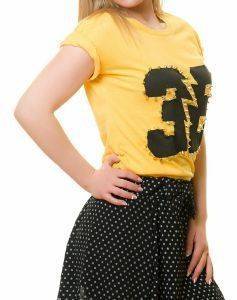 T-SHIRT ROCK THE OUTFIT ΜΕ ΚΑΡΦΑΚΙΑ ΚΙΤΡΙΝΟ (S) T-SHIRT ROCK THE OUTFIT ΜΕ ΚΑΡΦΑΚΙΑ ΚΙΤΡΙΝΟ (S)