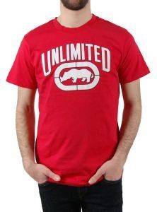 T-SHIRT ECKO UNLTD DOUBLE QUICK KOKKINO (L) T-SHIRT ECKO UNLTD DOUBLE QUICK KOKKINO (L)