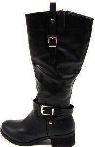 ΜΠΟΤΑ CASUAL SHOOZ ΜΑΥΡΟ (38) ΜΠΟΤΑ CASUAL SHOOZ ΜΑΥΡΟ (38)