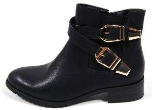 ΜΠΟΤΑΚΙ SHOOZ LYDIA ΜΕ ΧΡΥΣΕΣ ΑΓΚΡΑΦΕΣ ΜΑΥΡΟ (40) ΜΠΟΤΑΚΙ SHOOZ LYDIA ΜΕ ΧΡΥΣΕΣ ΑΓΚΡΑΦΕΣ ΜΑΥΡΟ (40)