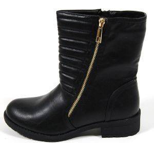ΜΠΟΤΑΚΙ CASUAL BIKER SHOOZ ΜΕ ΔΙΑΚΟΣΗΤΙΚΟ ΦΕΡΜΟΥΑΡ ΜΑΥΡΟ (40) ΜΠΟΤΑΚΙ CASUAL BIKER SHOOZ ΜΕ ΔΙΑΚΟΣΗΤΙΚΟ ΦΕΡΜΟΥΑΡ ΜΑΥΡΟ (40)
