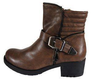 ΜΠΟΤΑΚΙ CASUAL BIKER SHOOZ ΜΕ ΑΣΗΜΕΝΙΑ ΑΓΚΡΑΦΑ ΣΚΟΥΡΟ ΚΑΦΕ (36) ΜΠΟΤΑΚΙ CASUAL BIKER SHOOZ ΜΕ ΑΣΗΜΕΝΙΑ ΑΓΚΡΑΦΑ ΣΚΟΥΡΟ ΚΑΦΕ (36)
