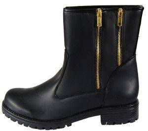 ΜΠΟΤΑΚΙ CASUAL BIKER SHOOZ ΜΕ ΔΙΠΛΟ ΧΡΥΣΟ ΦΕΡΜΟΥΑΡ ΜΑΥΡΟ (37) ΜΠΟΤΑΚΙ CASUAL BIKER SHOOZ ΜΕ ΔΙΠΛΟ ΧΡΥΣΟ ΦΕΡΜΟΥΑΡ ΜΑΥΡΟ (37)